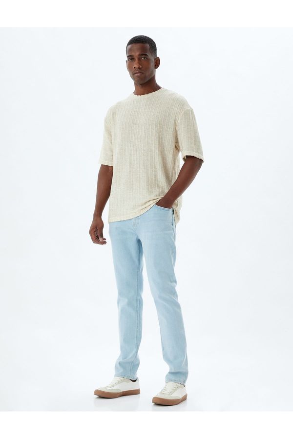 Koton Koton Standard Waist Slim Fit Jeans - Brad Jean