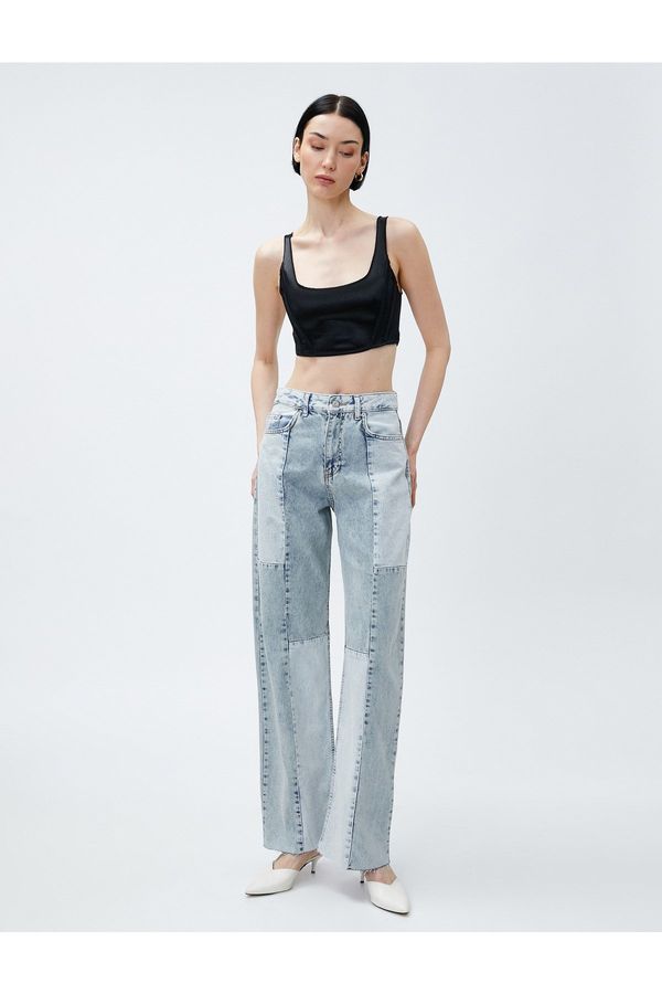 Koton Koton Straight Leg Jeans High Waist - Nora Jeans