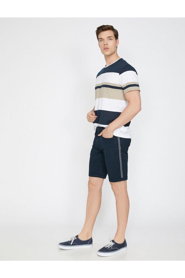 Koton Koton Striped Shorts