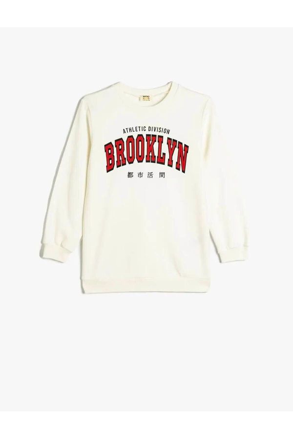 Koton Koton Sweat Long Sleeve City Printed