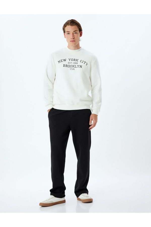 Koton Koton Sweatpants Elastic Waist Pocket Detail Cotton