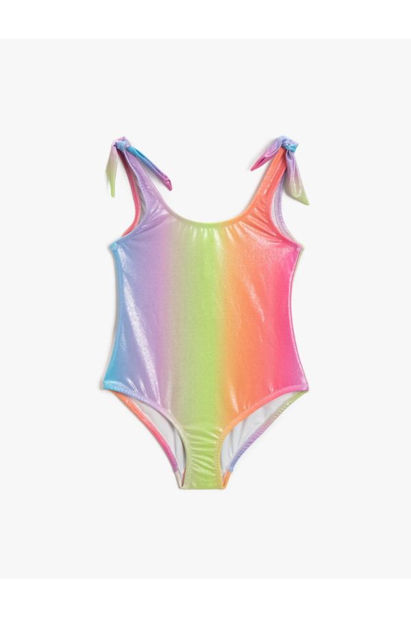 Koton Koton Thick Strands Swimwear Binding Shiny Gradient