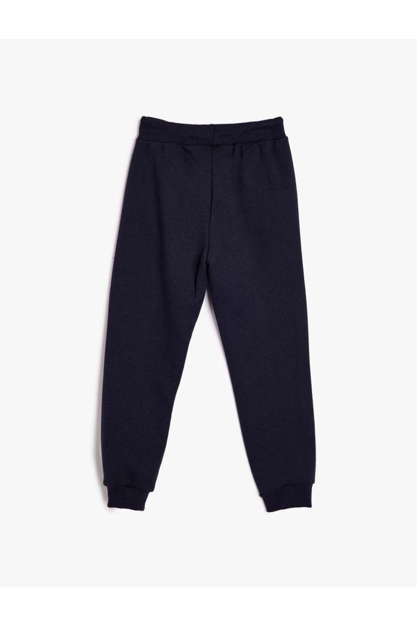 Koton Koton Tied Waist Pocket Detailed Jogger Sweatpants