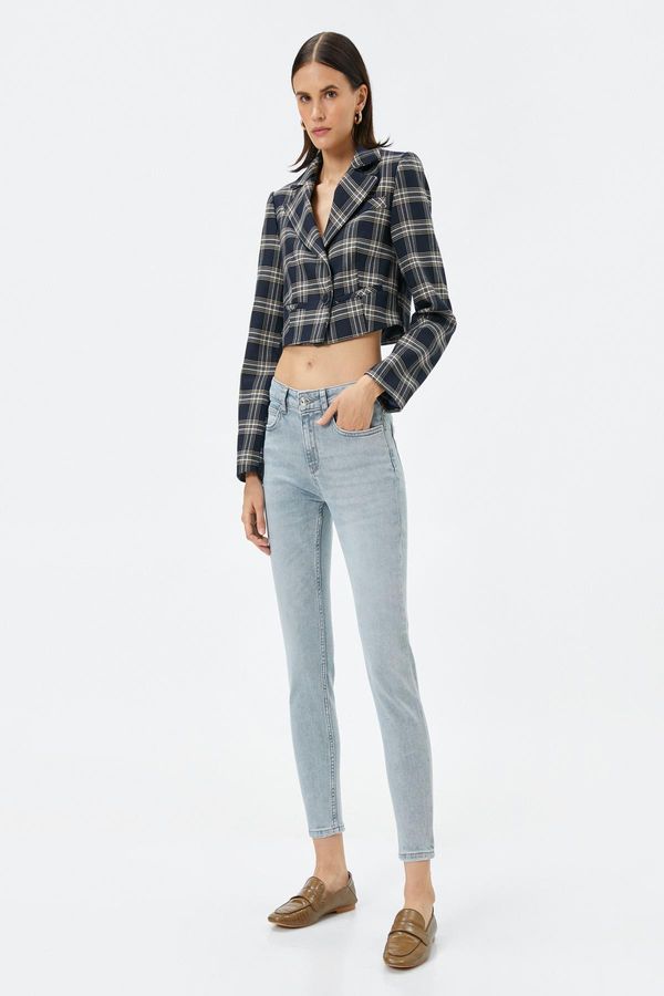 Koton Koton Women's Blue-Grey Jeans