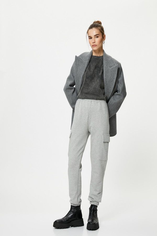 Koton Koton Women's Gray Sweatpants