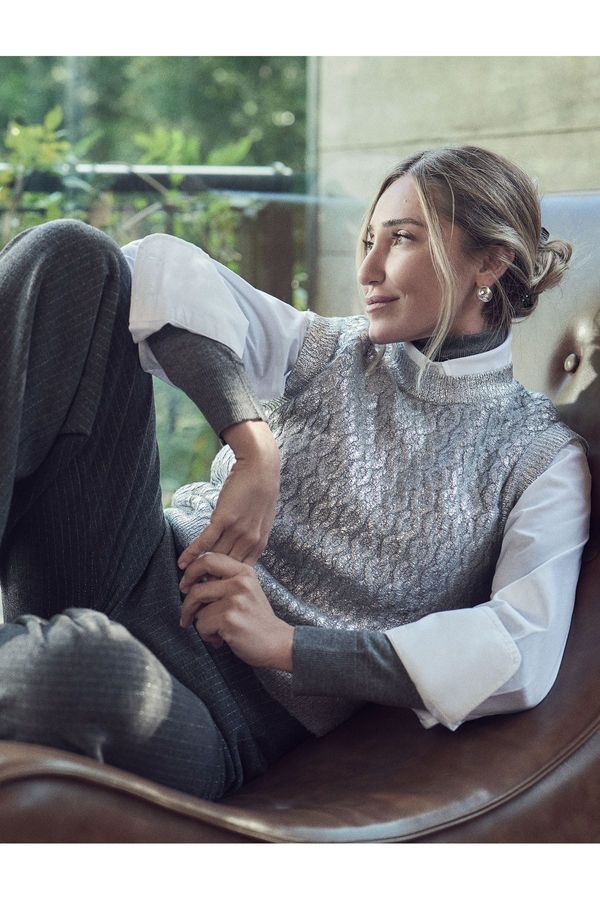 Koton Koton X Şahika Ercümen - Soft Textured Pocket Sweatpants