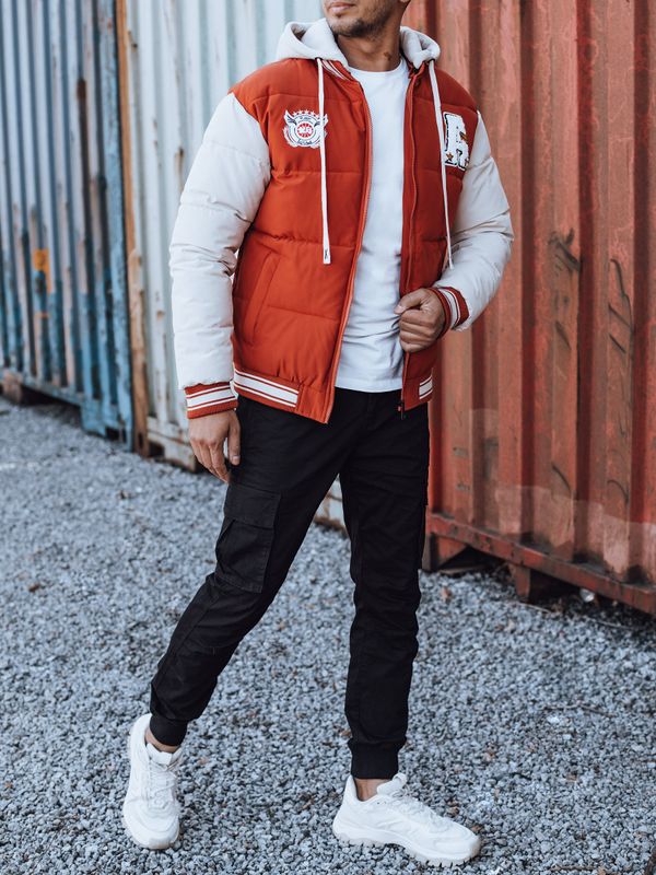 DStreet Kurtka męska czerwona Dstreet