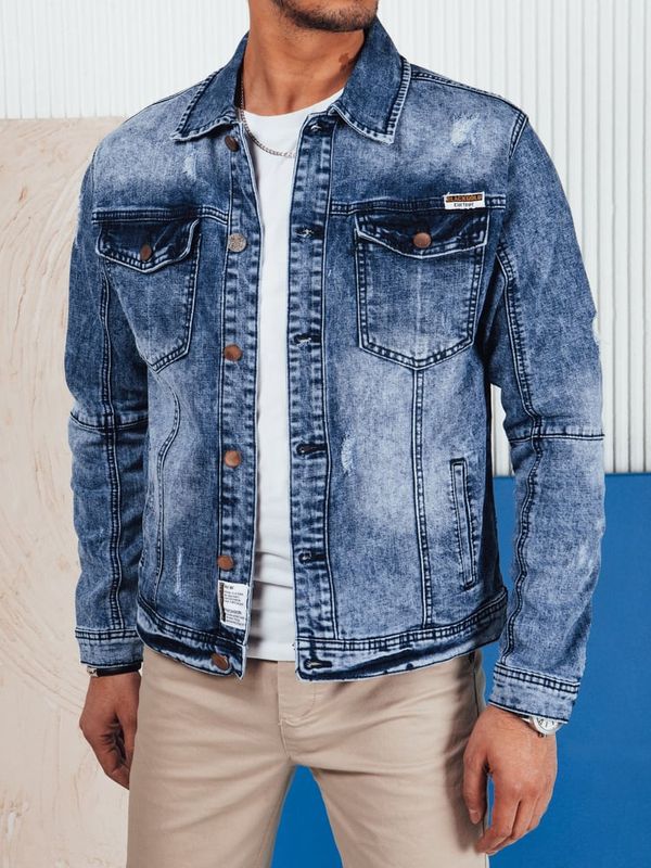 DStreet Kurtka męska jeansowa granatowa Dstreet