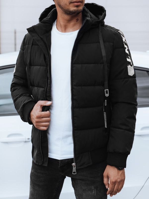 DStreet Kurtka męska pikowana czarna Dstreet