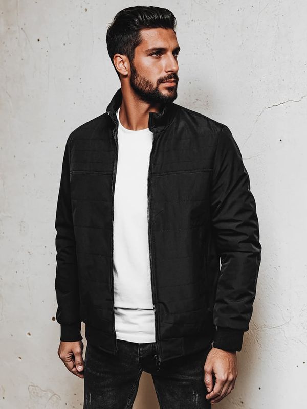 DStreet Kurtka męska przejściowa czarna Dstreet