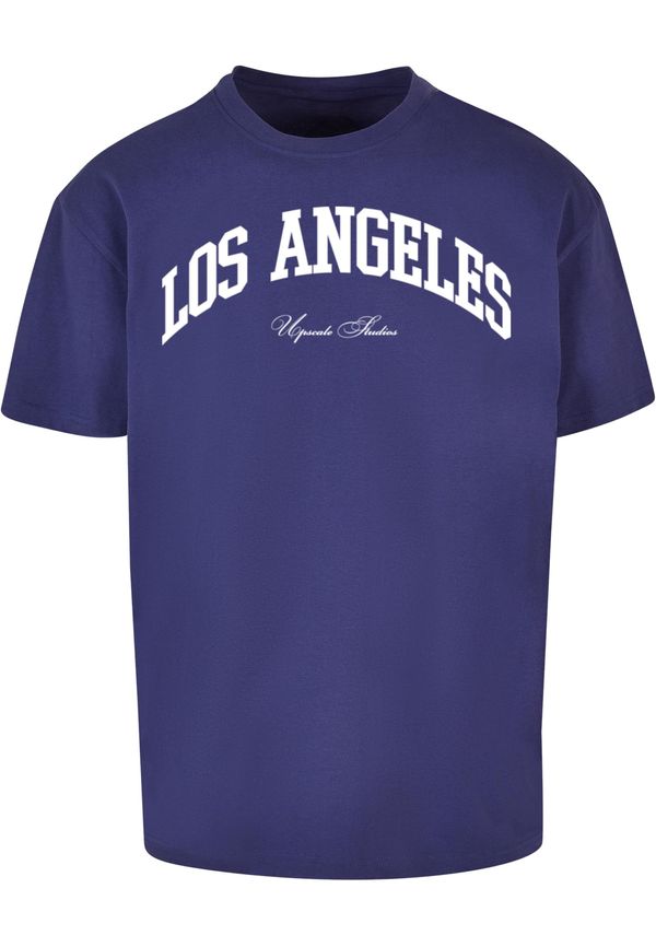 MT Upscale L.A. College Oversize Lightnavy T-Shirt