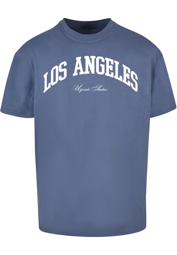 MT Upscale L.A. College Oversize T-Shirt vintageblue