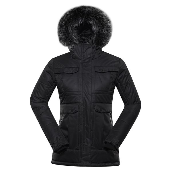 ALPINE PRO Ladies jacket with membrane PTX ALPINE PRO EGYPA black