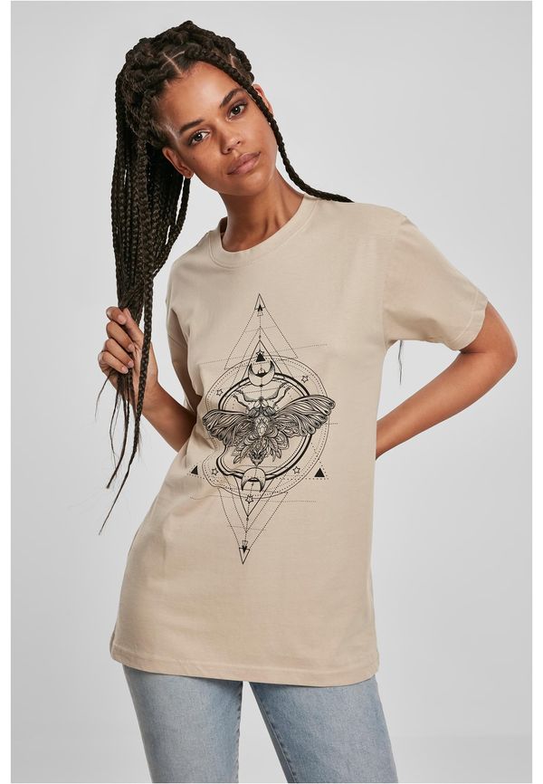 Mister Tee Ladies Moth Tee sand