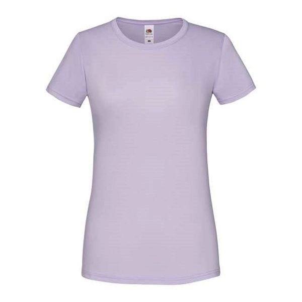 Fruit of the Loom Lavender Iconic women's t-shirt in combed cotton Fruit of the Loom