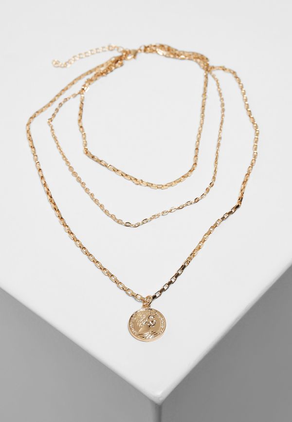 Urban Classics Accessoires Layering Amulet Necklace Gold