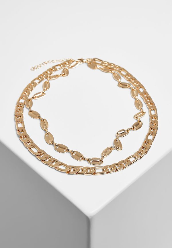 Urban Classics Accessoires Layering Basic Necklace Gold