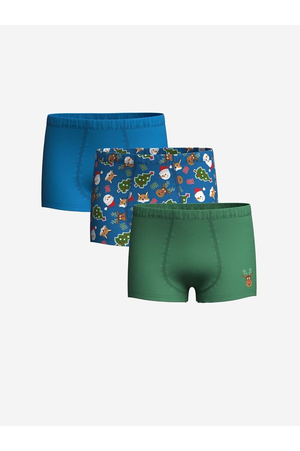 LC Waikiki LC Waikiki 3-Piece Christmas Themed Boy Boxer