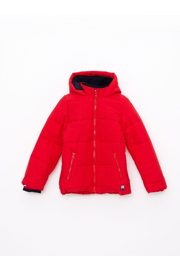 LC Waikiki LC Waikiki Basic Girl's Puffer Coat with Hood