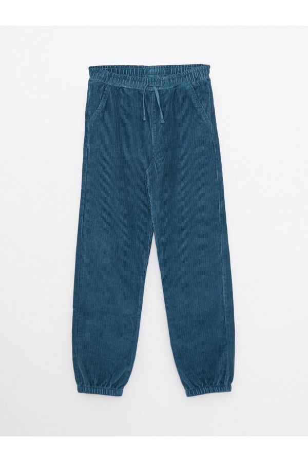 LC Waikiki LC Waikiki Basic Velvet Boys' Jogger Pants with Elastic Waist