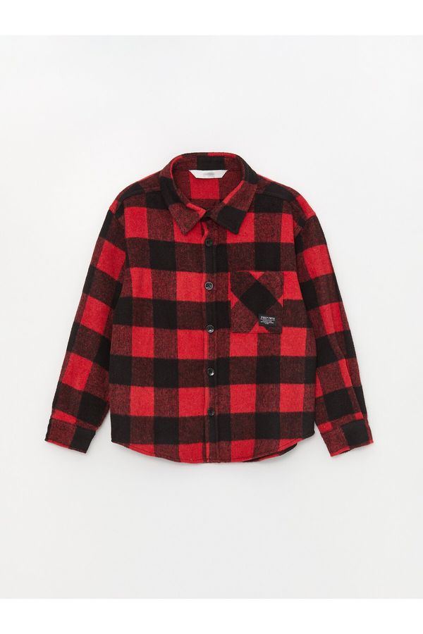 LC Waikiki LC Waikiki Comfortable Fit Plaid Boy's Lumberjack Shirt