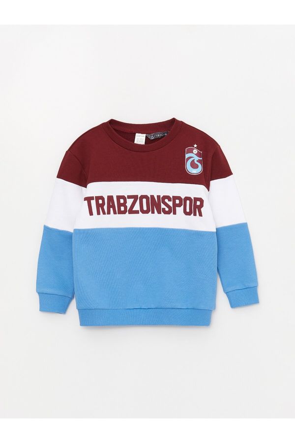 LC Waikiki LC Waikiki Crew Neck Long Sleeve Trabzonspor Printed Baby Boy Sweatshirt