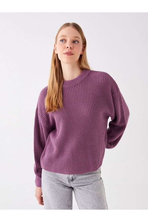 LC Waikiki LC Waikiki Crew Neck Plain Long Sleeve Women's Knitwear Sweater