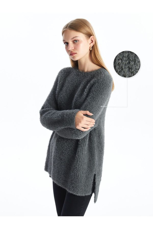 LC Waikiki LC Waikiki Crew Neck Plain Long Sleeve Women's Knitwear Sweater -