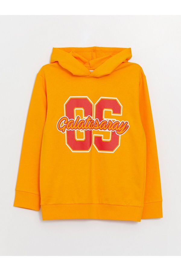 LC Waikiki LC Waikiki Galatasaray Printed Long Sleeve Boy's Hoodie