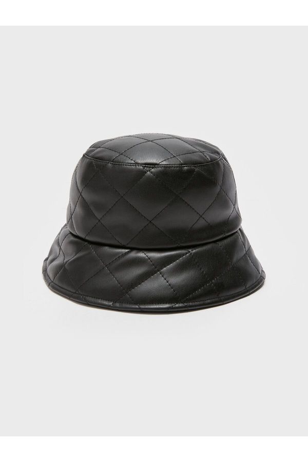 LC Waikiki LC Waikiki Girls' Leather Look Quilted Bucket Hat