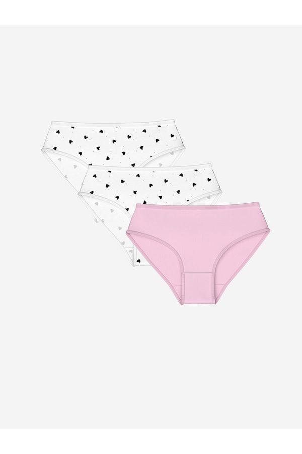 LC Waikiki LC Waikiki Girls' Printed Panties 3-Pack