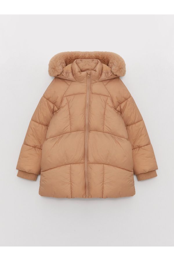 LC Waikiki LC Waikiki Hooded Girl's Puffer Coat