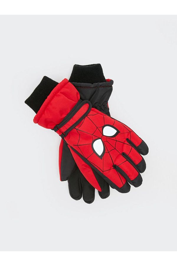 LC Waikiki LC Waikiki LCW ACCESSORIES Spiderman Licensed Boys' Snow Gloves