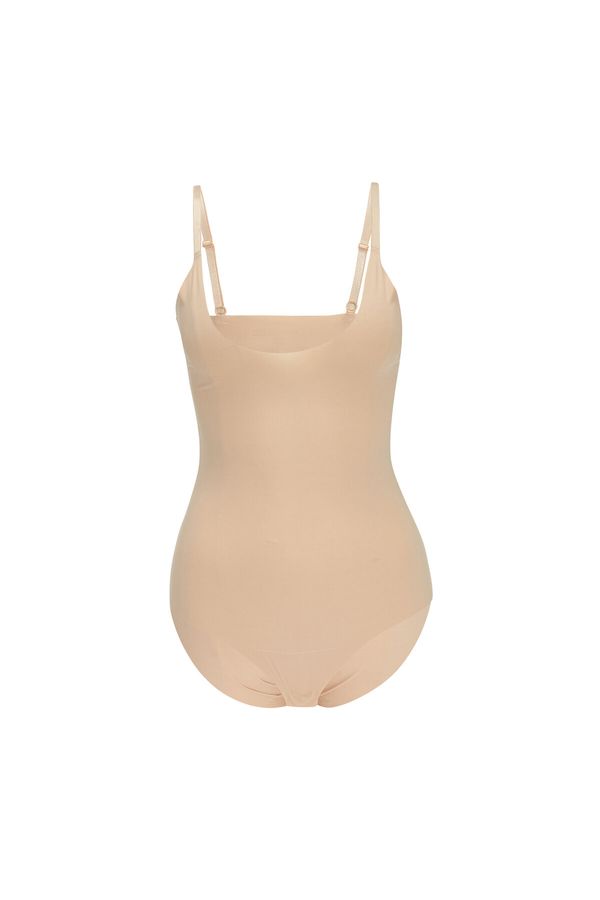 LC Waikiki LC Waikiki LCW DREAM U Neck Corset Bodysuit