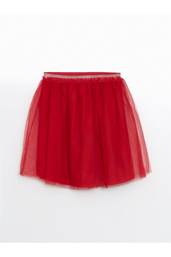 LC Waikiki LC Waikiki Lcw Girl's Tutu Skirt with Elastic Waist