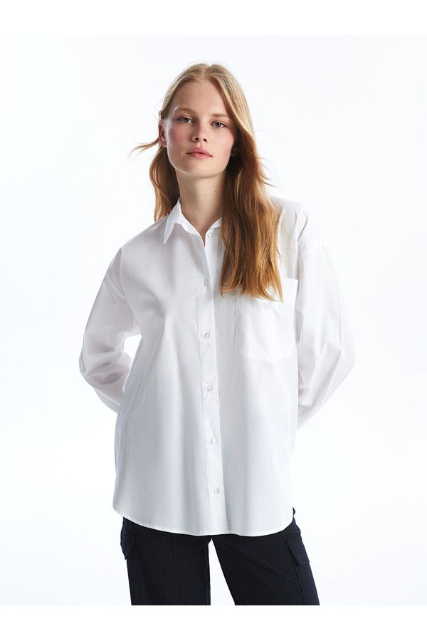 LC Waikiki LC Waikiki Lcw Oversize Poplin Women's Shirt