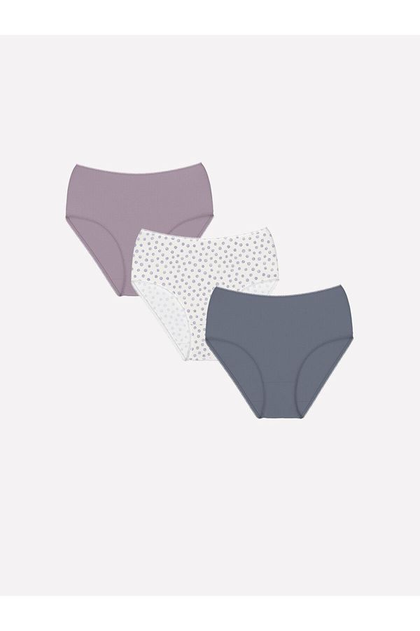 LC Waikiki LC Waikiki Lcw Patterned Classic Panties 3-Pack