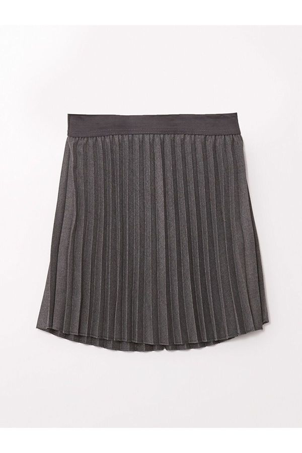 LC Waikiki LC Waikiki LCW Pleated Girl's Skirt with Elastic Waist