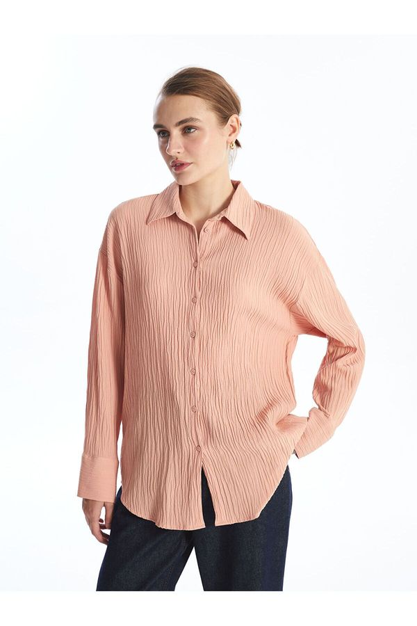 LC Waikiki LC Waikiki LCW Straight Long Sleeve Women's Shirt