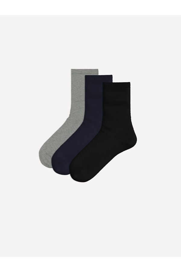 LC Waikiki LC Waikiki Lcw Women's Plain Socks 3 Pack