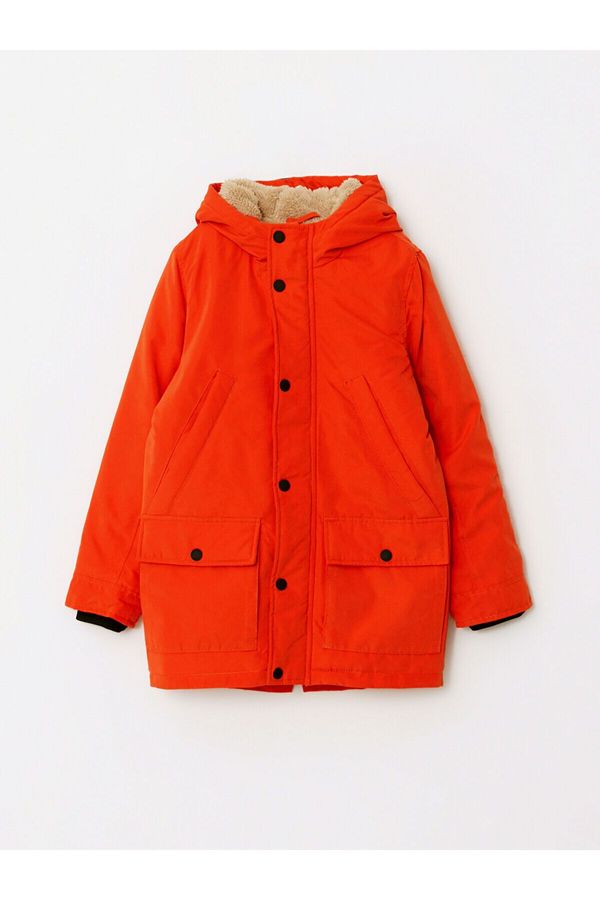 LC Waikiki LC Waikiki Lcwk Hooded Basic Boy's Coat