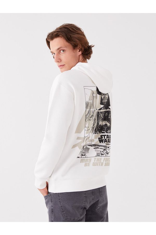 LC Waikiki LC Waikiki Long Sleeve Printed Men's Hoodie