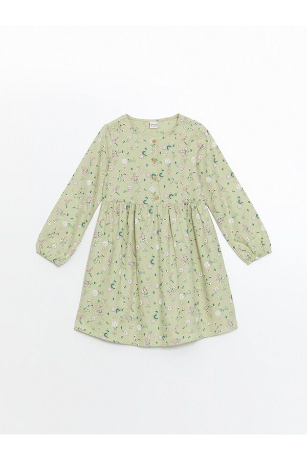 LC Waikiki LC Waikiki Lw - Crew Neck Floral Girl's Dress