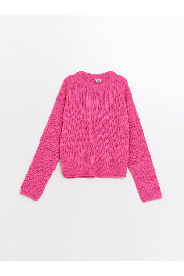 LC Waikiki LC Waikiki Lw - Crew Neck Long Sleeve Girl's Knitwear Sweater