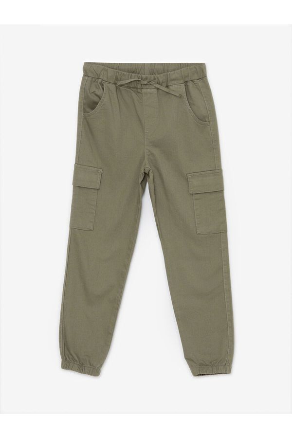 LC Waikiki LC Waikiki Lw - Elastic Waist Girls Cargo Jogger Pants