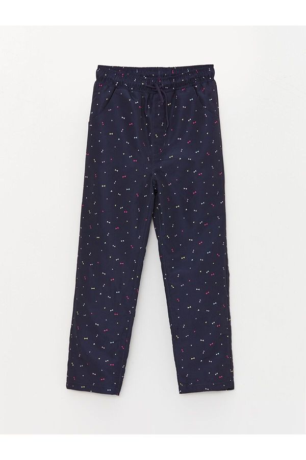 LC Waikiki LC Waikiki Lw - Elastic Waist Patterned Fleece Lined Girls Trousers