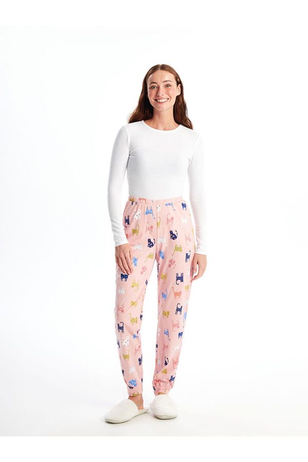 LC Waikiki LC Waikiki Lw - Elastic Waist Patterned Women's Pajama Bottoms