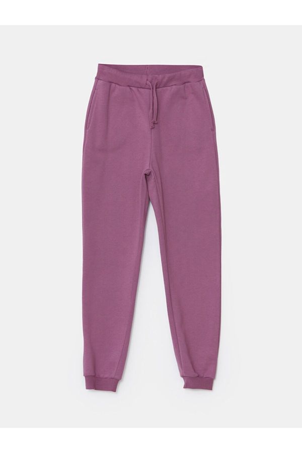 LC Waikiki LC Waikiki Lw - Girl's Thick Jogger Sweatpants with Elastic Waist