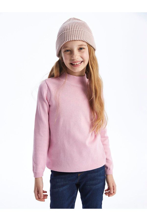 LC Waikiki LC Waikiki Lw - Half Turtleneck Basic Long Sleeve Girl's Knitwear Sweater