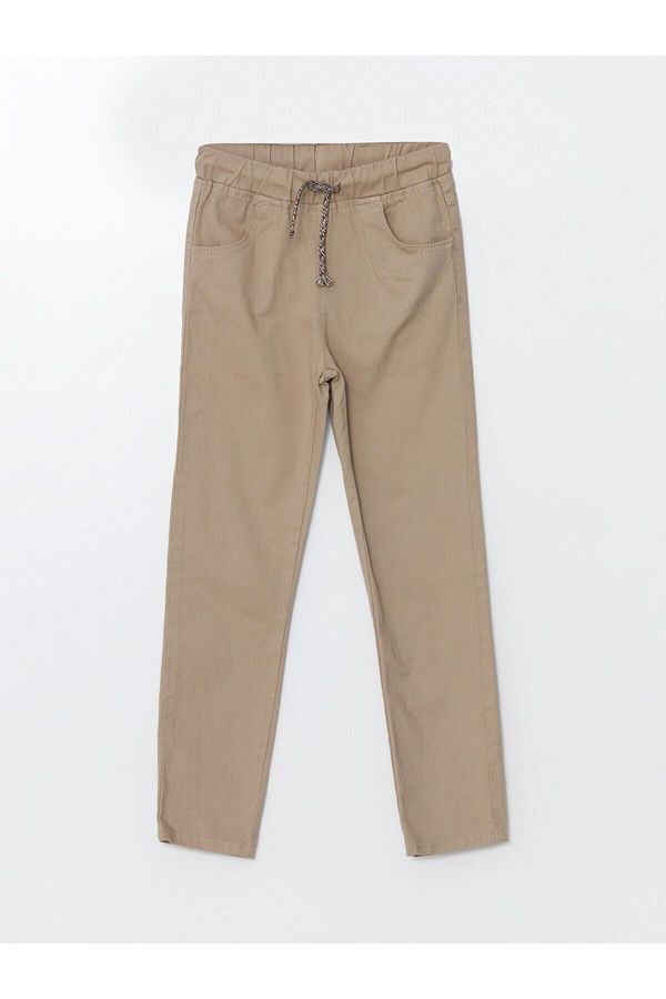 LC Waikiki LC Waikiki Lw - Slim Fit Girls Trousers with Elastic Waistband